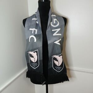 Angel City FC Pink & Black Scarf New‎ With Tags